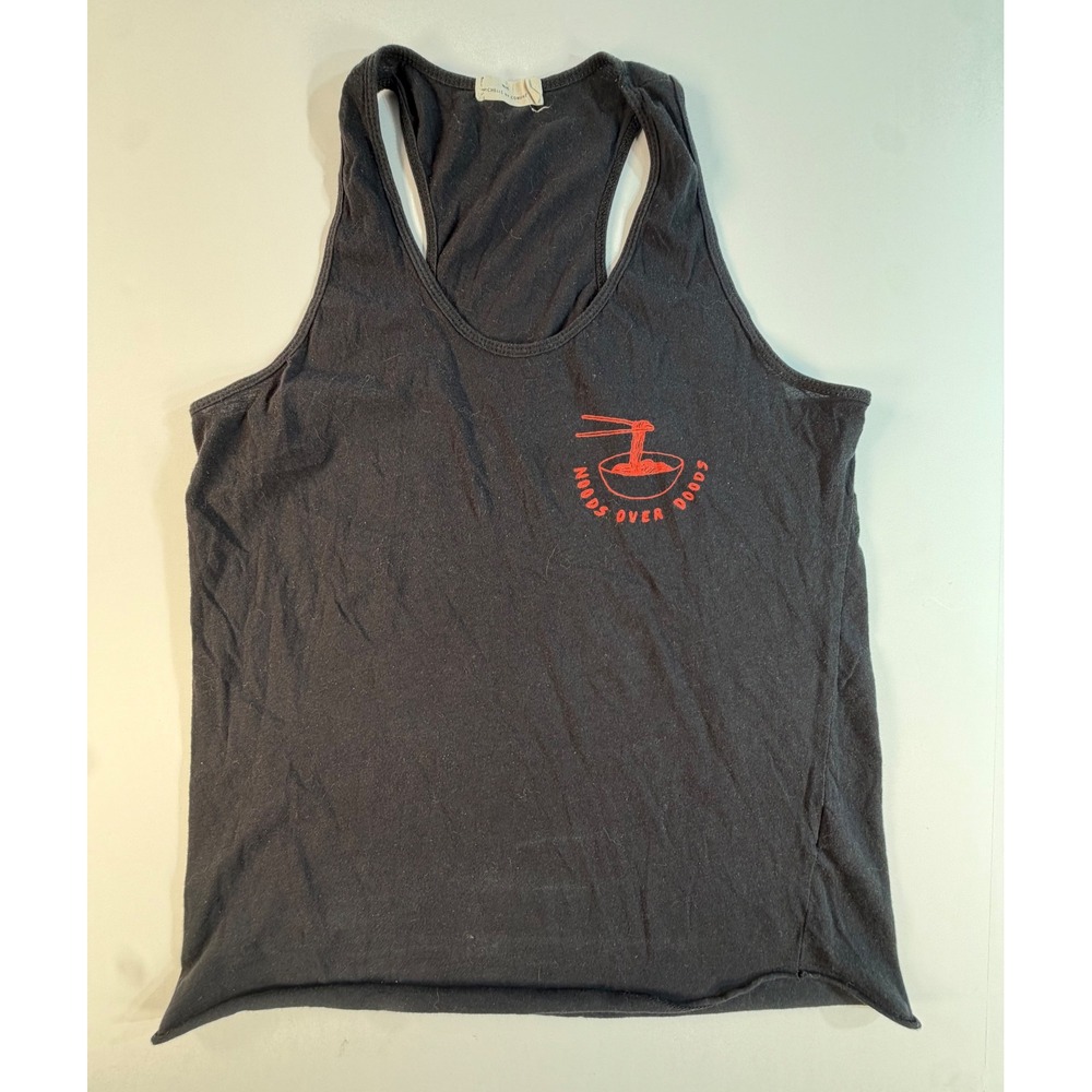 Michelle by Commune Noods Over Doods Graphic Tank Top Black Small